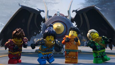 Vignette du programme télé Ninjago, le soulèvement des dragons