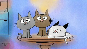 Vignette du programme télé Les plus belles comptines d'Okoo (Trois petits chats) S3 (n°5)