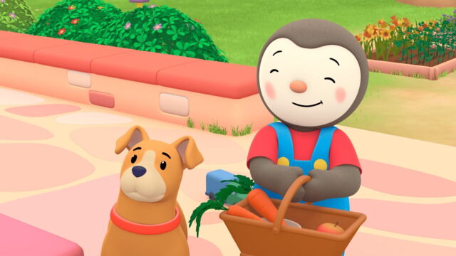 Vignette du programme télé T'choupi à la campagne