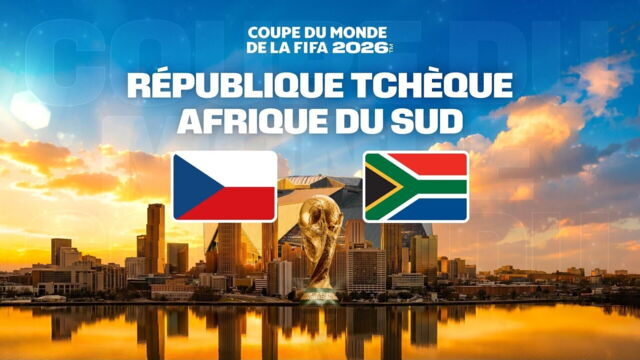 Vignette du programme télé Tchéquie / Afrique du Sud
