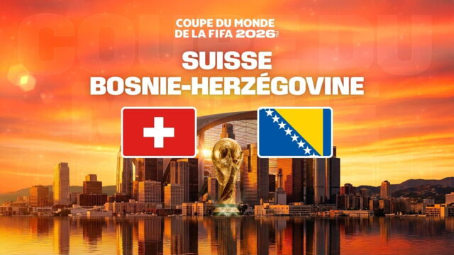 Vignette du programme télé Suisse / Bosnie-Herzégovine