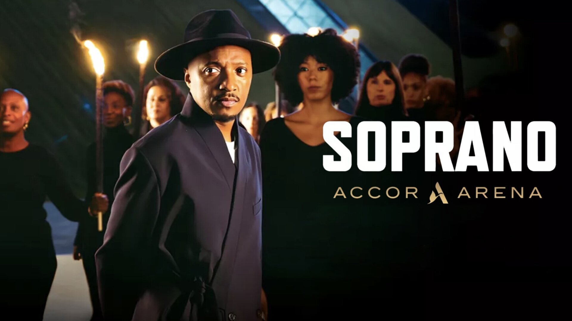 Vignette du programme télé Soprano à l'Accor Arena