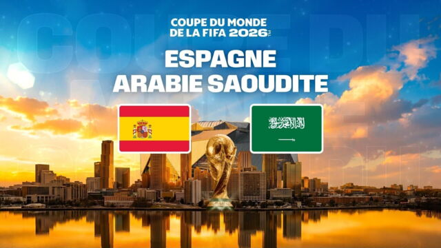 Vignette du programme télé Espagne / Arabie saoudite