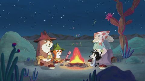 Vignette du programme télé Billy, le hamster cowboy