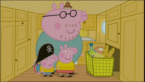 Vignette du programme télé Peppa Pig (Capitaine Papa Pig) S2 (46/52)