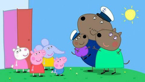 Vignette du programme télé Peppa Pig (Capitaine Papa Dog) S4 (15/52)