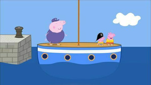 Vignette du programme télé Peppa Pig (Le bateau à voile) S5 (29/52)