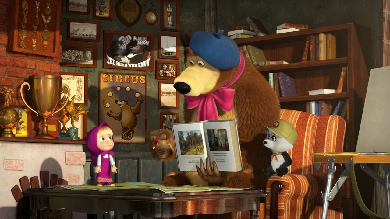 Vignette du programme télé Masha et Michka