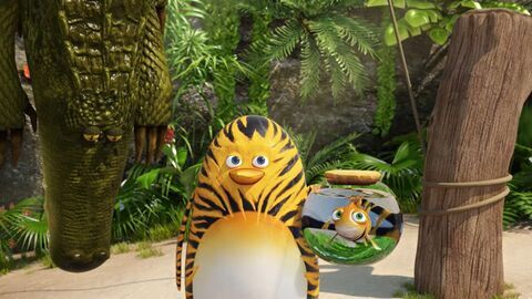 Vignette du programme télé Les as de la jungle : en direct