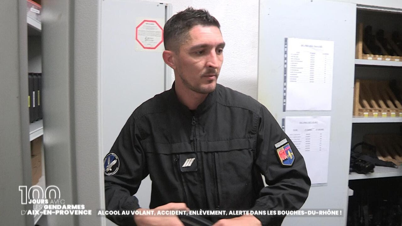 Vignette du programme télé 100 jours avec les gendarmes d'Aix-en-Provence