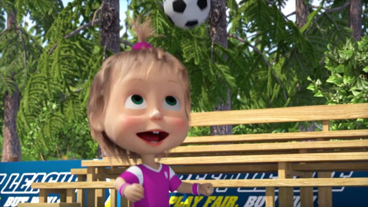 Vignette du programme télé Masha et Michka : Edition football