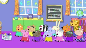 Vignette du programme télé Peppa Pig (La flûte) S6 (4/52)