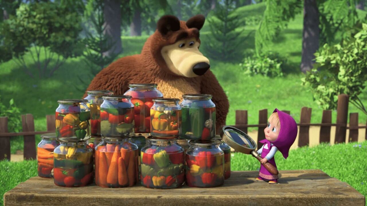 Vignette du programme télé Masha et Michka