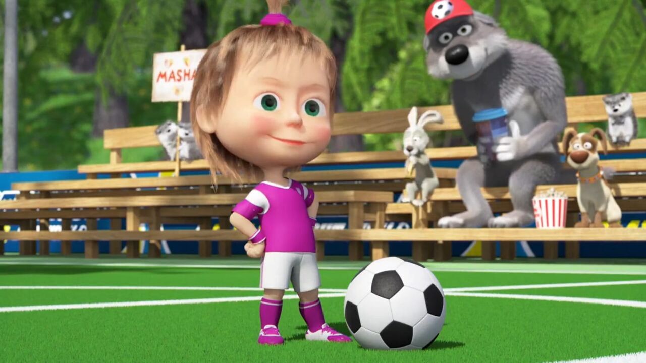 Vignette du programme télé Masha et Michka : Edition football
