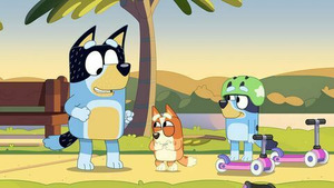 Vignette du programme télé Bluey (Les jambes fatiguées) S2 (18/52)