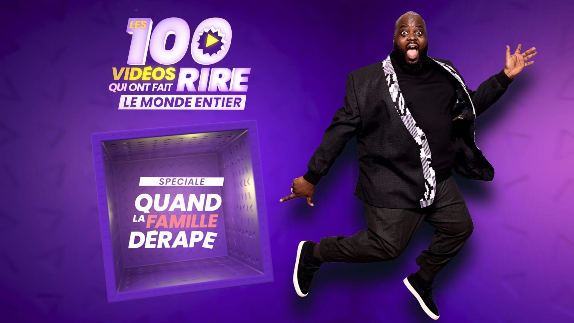 Vignette du programme télé Les 100 vidéos qui ont fait rire le monde entier