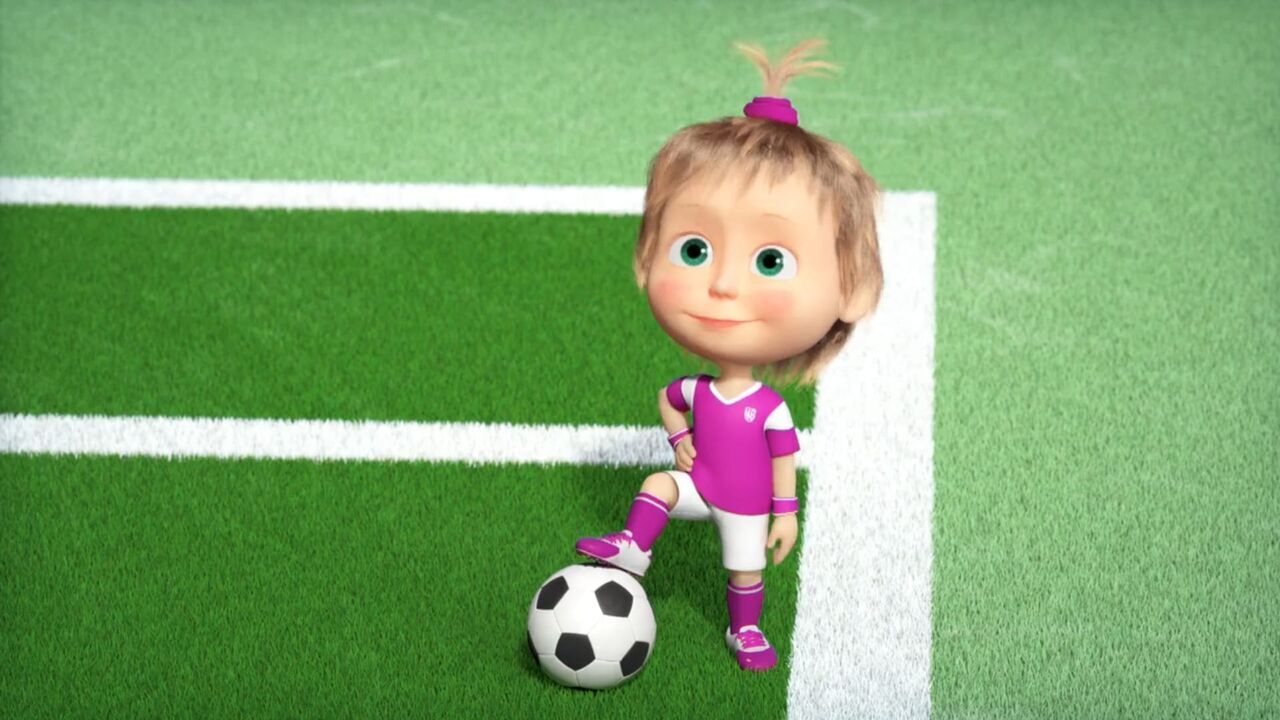 Vignette du programme télé Masha et Michka : Edition football