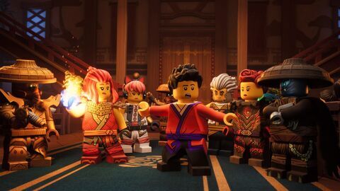 Vignette du programme télé Ninjago, le soulèvement des dragons