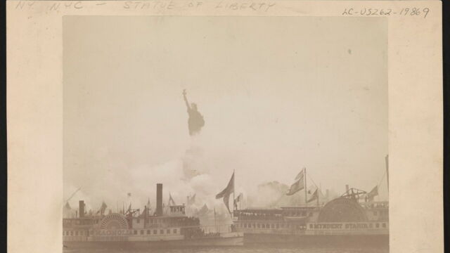Vignette du programme télé Face à l'histoire : L'épopée de Lady Liberty