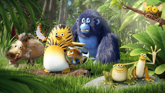 Vignette du programme télé Les as de la jungle : en direct