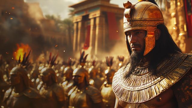 Vignette du programme télé Pharaons en guerre : les batailles légendaires de l'Egypte - Saison 1