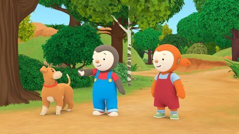 Vignette du programme télé T'choupi à la campagne