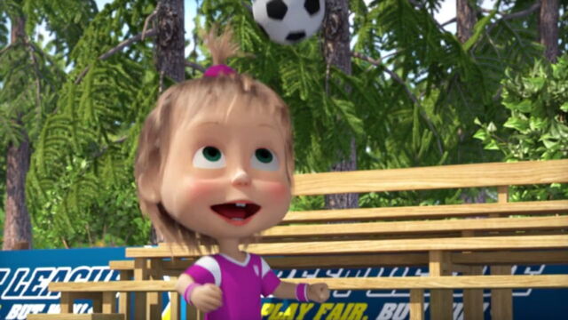 Vignette du programme télé Masha et Michka : Edition football