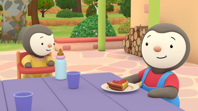Vignette du programme télé T'choupi à la campagne