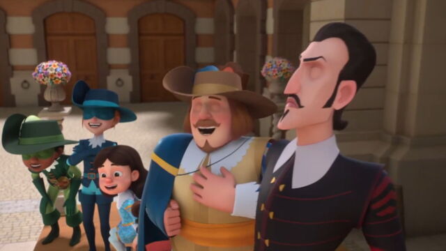 Vignette du programme télé Les 3 Mousquetaires