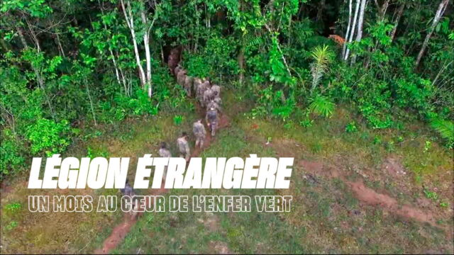 Vignette du programme télé Légion étrangère : un mois au coeur de l'enfer vert