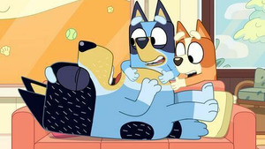 Vignette du programme télé Bluey (Les crabes-chatouilleurs) S2 (20/52)