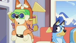 Vignette du programme télé Bluey (Le mont Papamaman) S1 (44/52)
