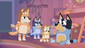 Vignette du programme télé Bluey (Taquineries) S1 (48/52)