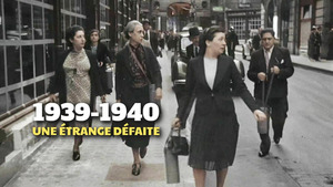Vignette du programme télé 1939-1940 : une étrange défaite