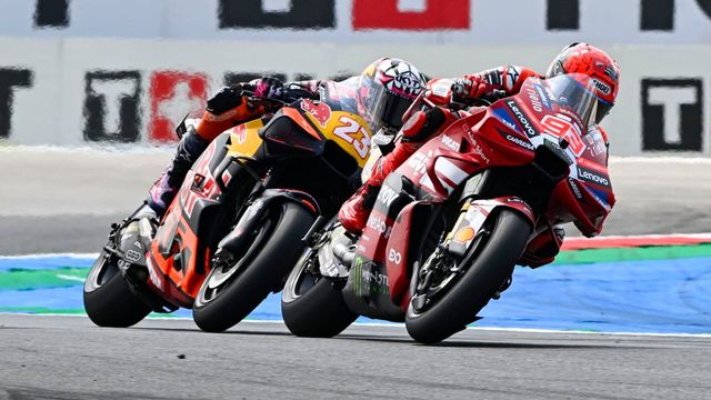 Vignette du programme télé La course des Moto GP