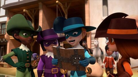 Vignette du programme télé Les 3 Mousquetaires