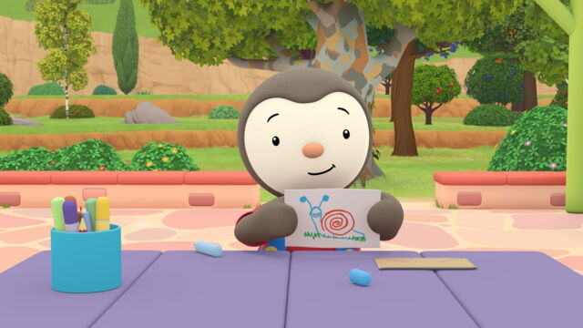 Vignette du programme télé T'choupi à la campagne