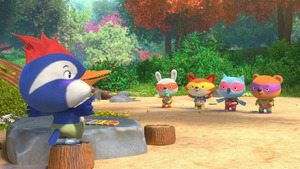 Vignette du programme télé Les mini-héros de la forêt (Un toc-toc toqué) S1 (4/52)