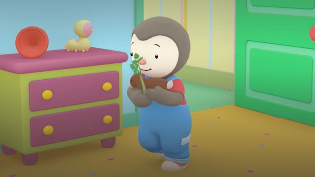 Vignette du programme télé T'choupi à la campagne