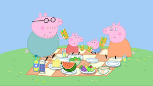 Vignette du programme télé Peppa Pig (Le pique-nique) S1 (15/52)