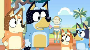 Vignette du programme télé Bluey (Le jeu du silence) S2 (37/52)
