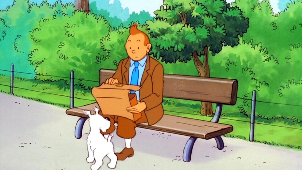 Vignette du programme télé Les aventures de Tintin