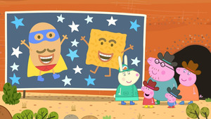 Vignette du programme télé Peppa Pig (La région des canyons) S7 (3/65)