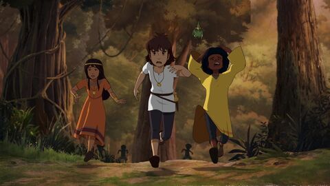 Vignette du programme télé Les mystérieuses cités d'or
