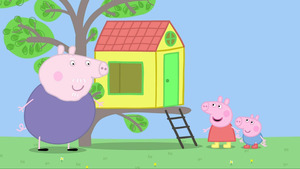 Vignette du programme télé Peppa Pig (La cabane dans l'arbre) S1 (37/52)