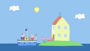 Vignette du programme télé Peppa Pig (La plus grande flaque de boue du monde) S3 (52/52)