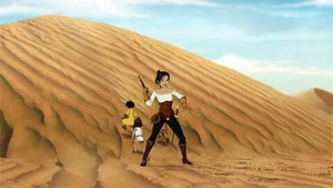 Vignette du programme télé Les mystérieuses cités d'or *2012 (Le désert des Chaldis) S3 (24/26)