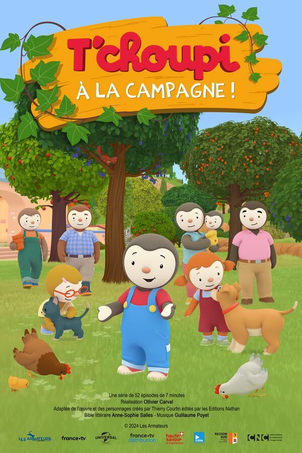 Vignette du programme télé T'choupi à la campagne