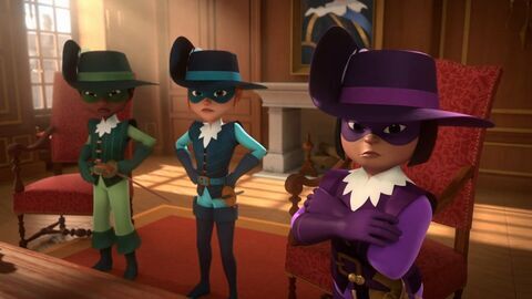Vignette du programme télé Les 3 Mousquetaires