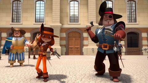 Vignette du programme télé Les 3 Mousquetaires